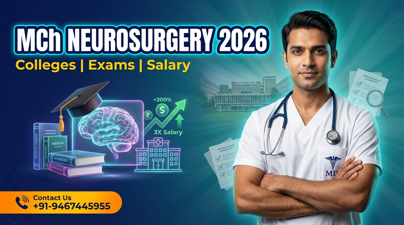MCh Neurosurgery: Admissions, Medical colleges, fees, eligibility criteria details
